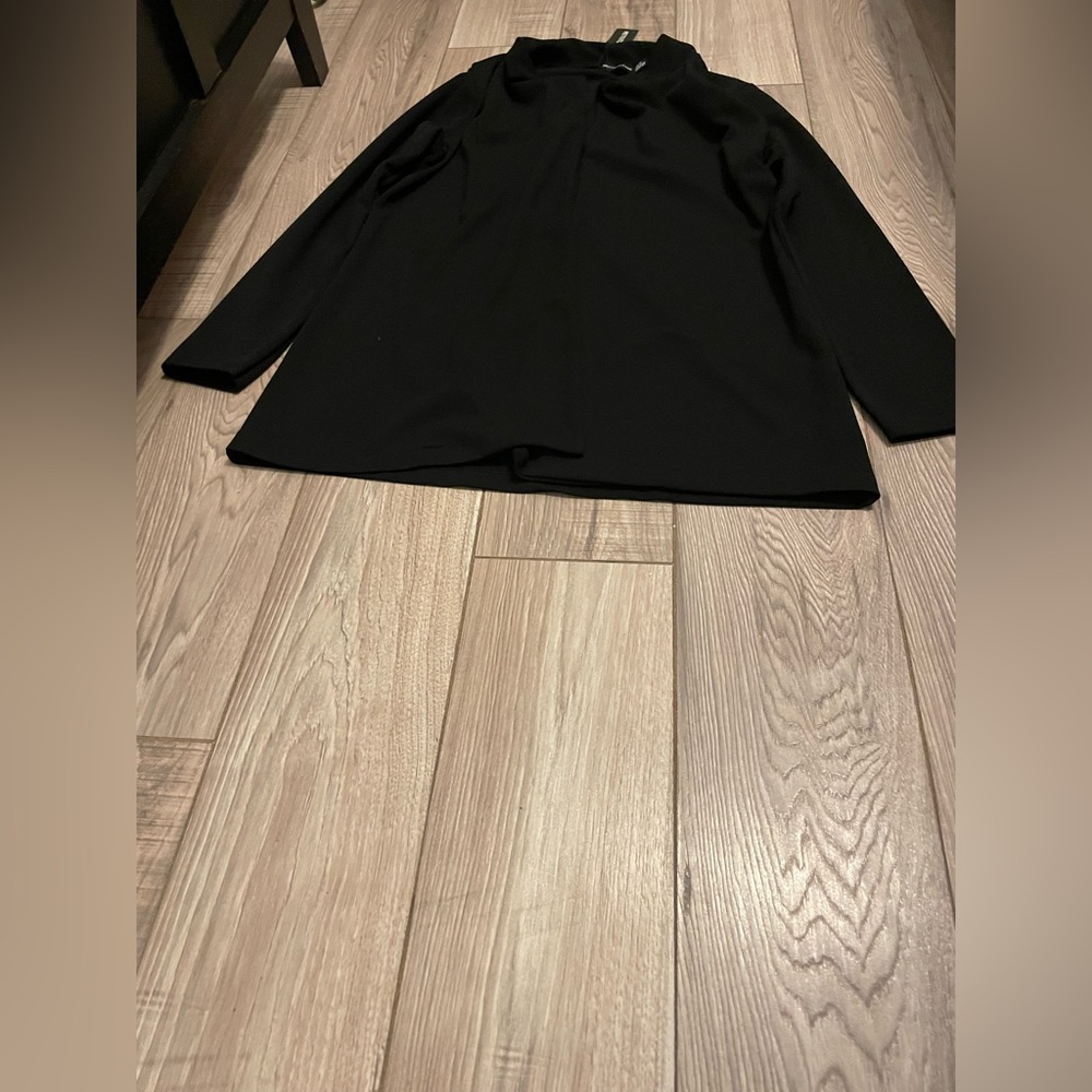 NWT Black Longline Blazer - 12